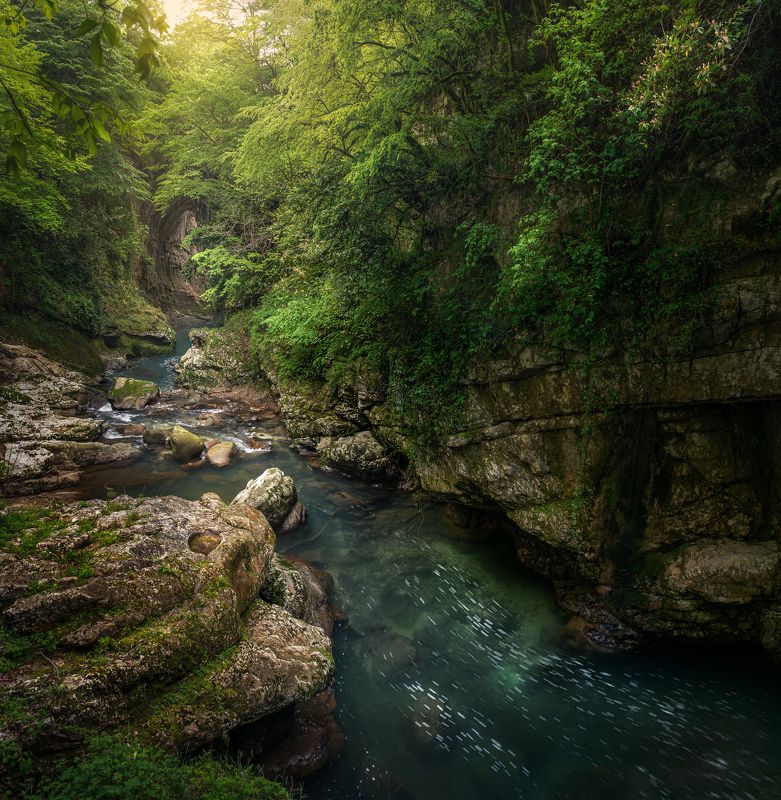 Martvili Canyon, Georgia.photo preview