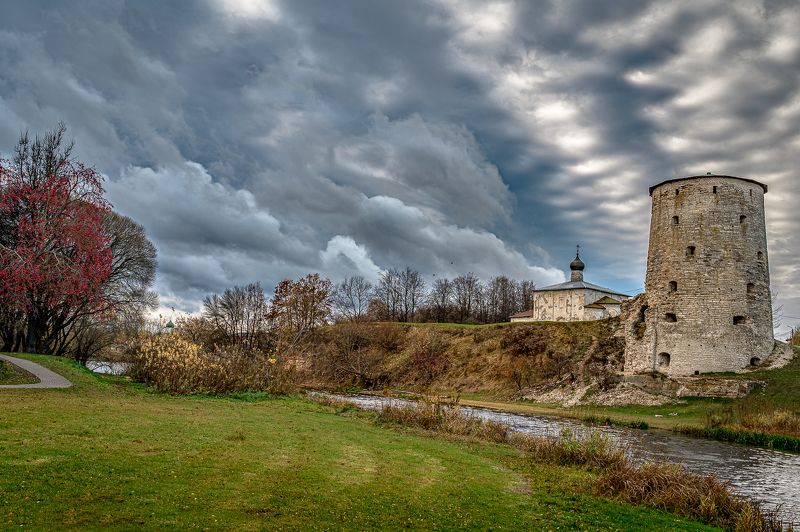 Псков. Гремячая башня. фото превью