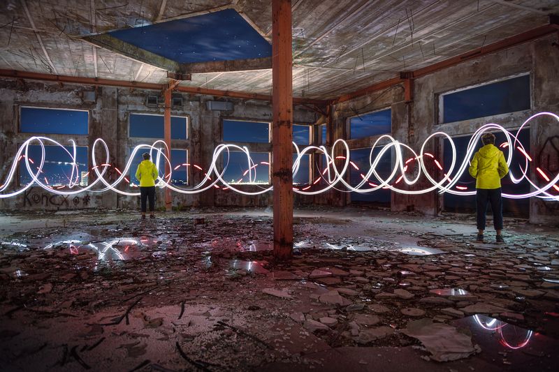 Beauty of abandoned placesphoto preview