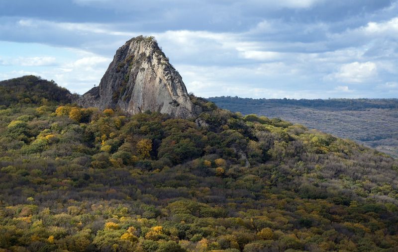 природа, осень, горы,тучи г. Медоваяphoto preview