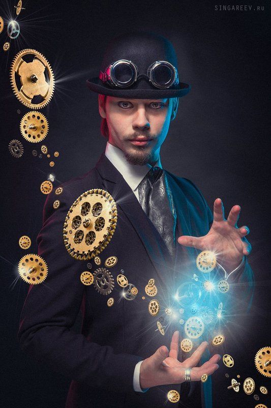 Mystery, Portrait, Steampunk, Studio Prestige.photo preview