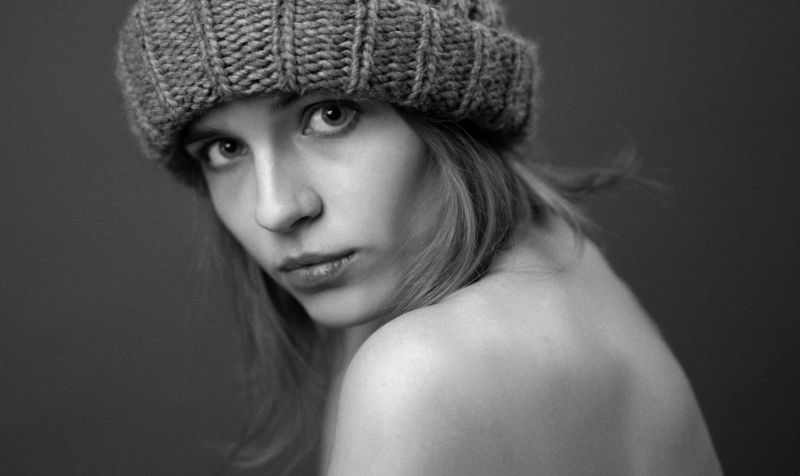 девушка , портрет , ч/б , sony , girl  Ксеньяphoto preview