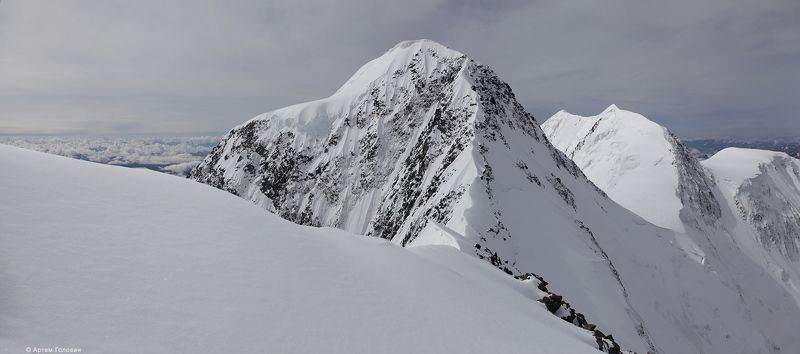 Белуха, Алтай Белуха с пика Делонеphoto preview