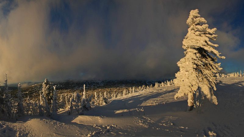 Вечерний Шерегеш.photo preview