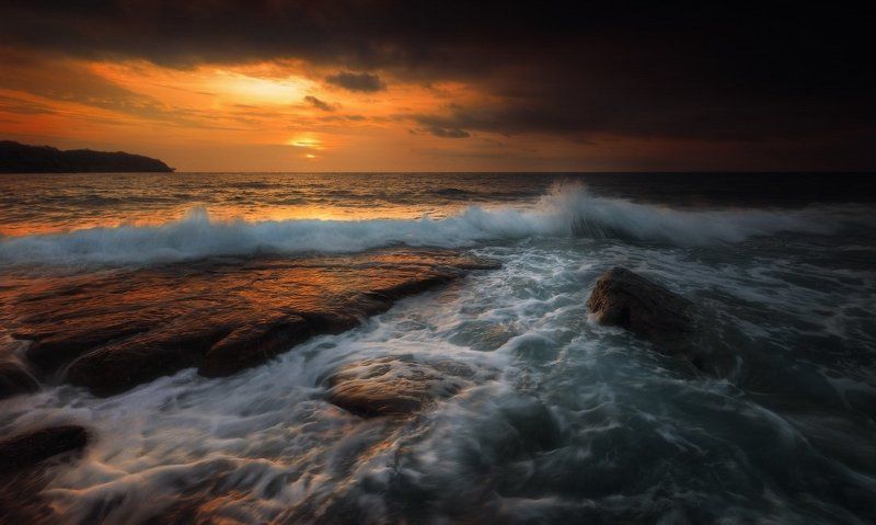 Koh kood, Sea, Stones, Thailand Зовет волна в морскую бездну...photo preview