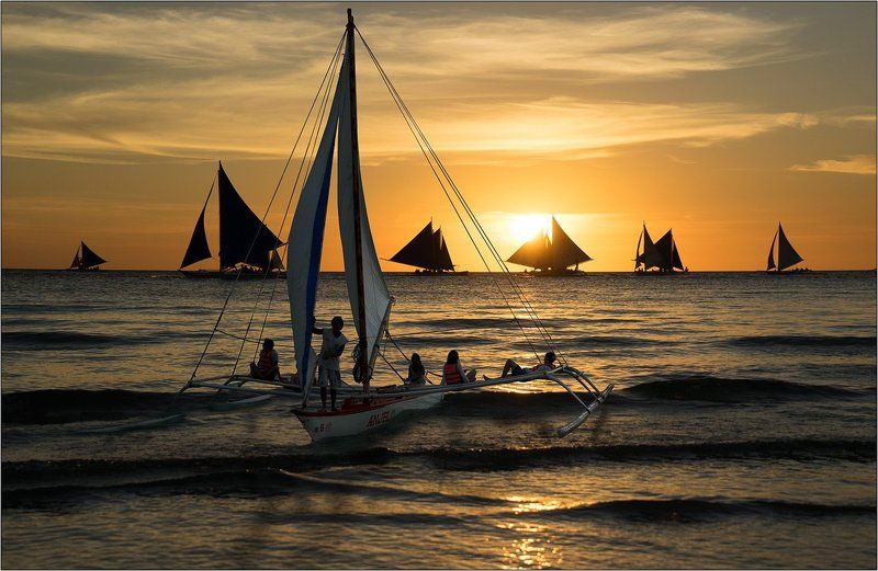 Яхтинг на острове Боракайphoto preview