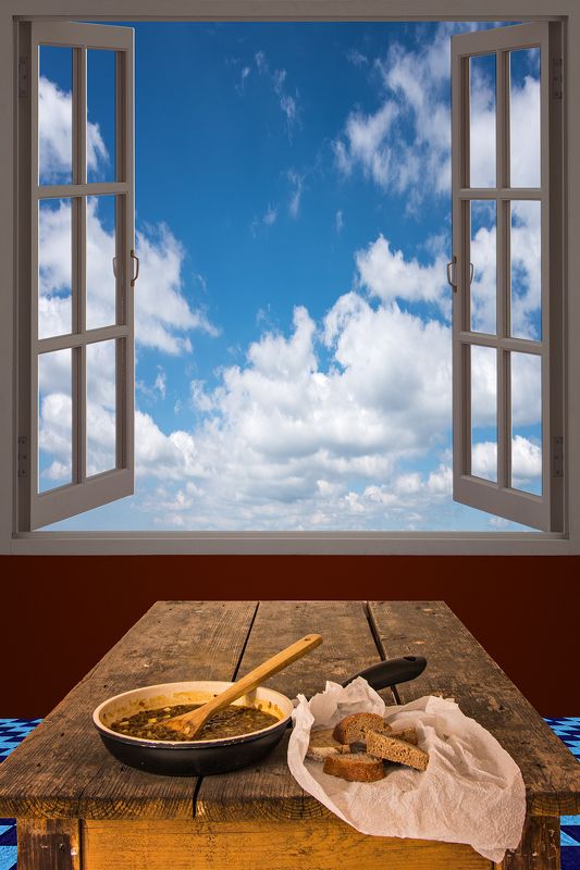 collage, color, colors, concept, conceptual, digital, digital art, photo collage, photography, still life, surreal, surrealism, Dinnerphoto preview