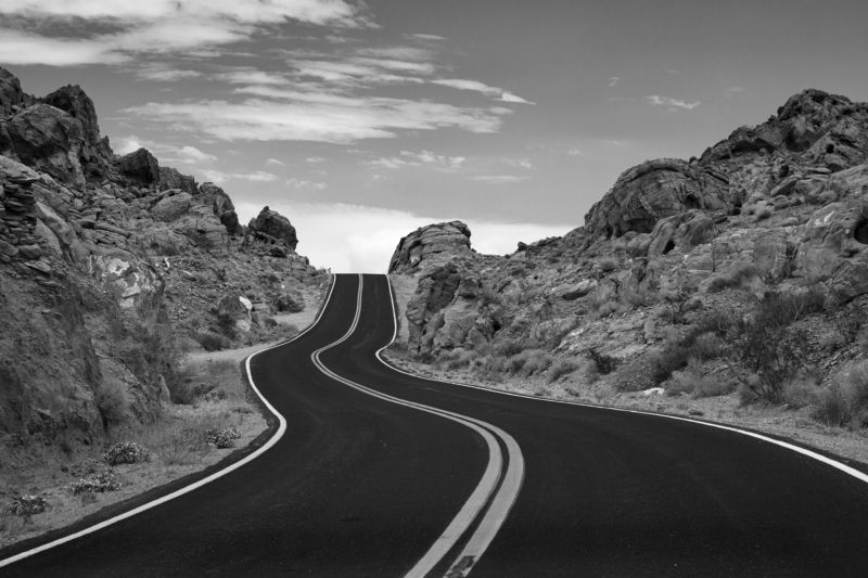 шосссе, долина огня, дорога Дорога в небо фото превью