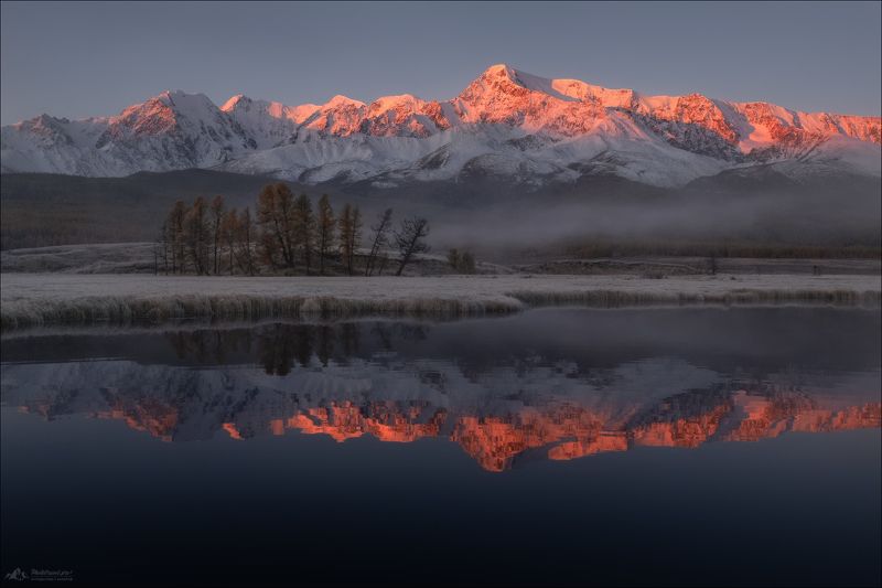 алтай, горный алтай, джангысколь,джангыскол, ештыкель, ештыкол, северо-чуйский хребет, фототур на алтай, чаңгыс-хөль, чаңгыс хөль, эшту-кол, эшту-коль, ештык-кöль, юшту-голь, шабаш, моховое поле Утро озера Джангысколь ..photo preview