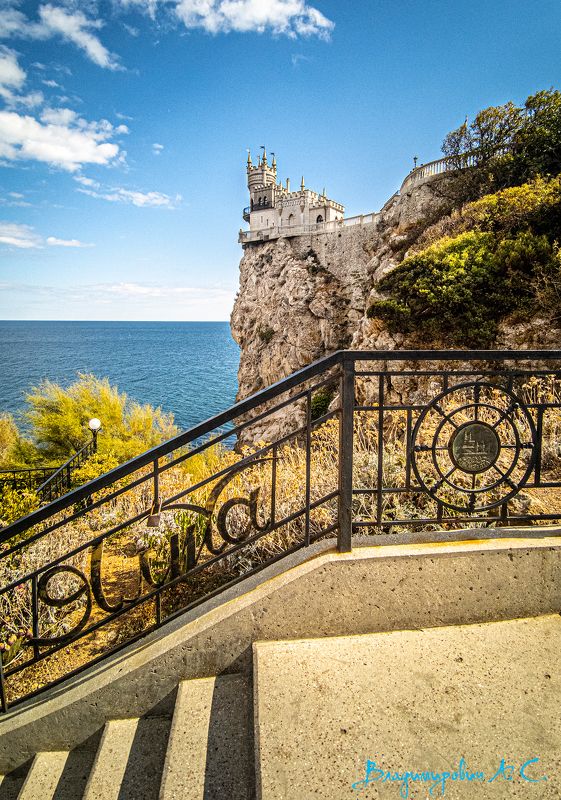 ласточкино гнездо ялта Открытка Ялты.photo preview