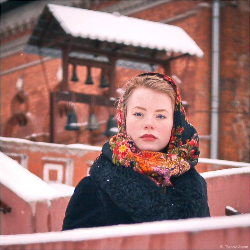 Боярыня, Морозова, зима, Москва,, Храм Молодые годы боярыниphoto preview