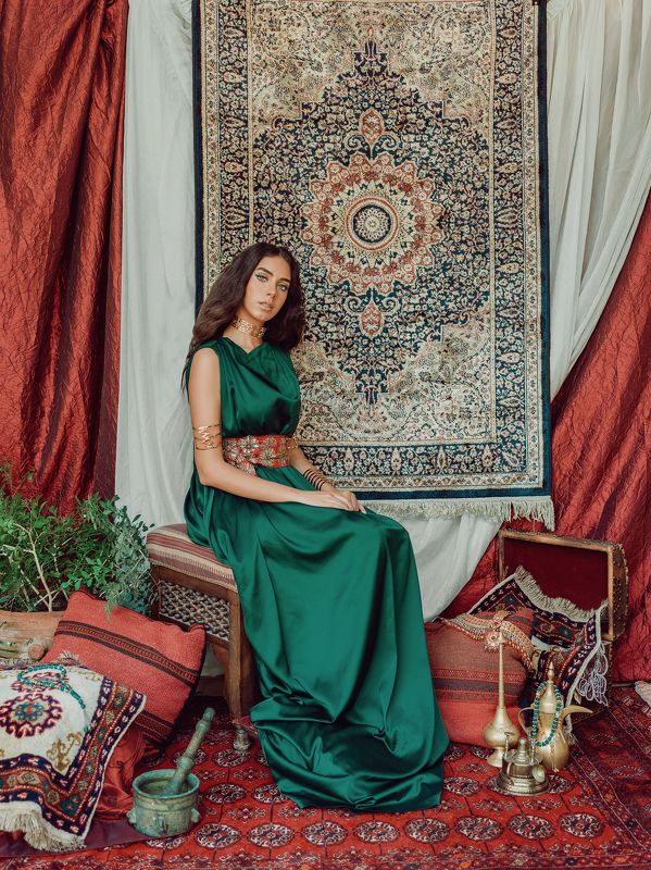 Persian Style, Arabic Style, Set design, editorial, Arabian beauty Malakphoto preview