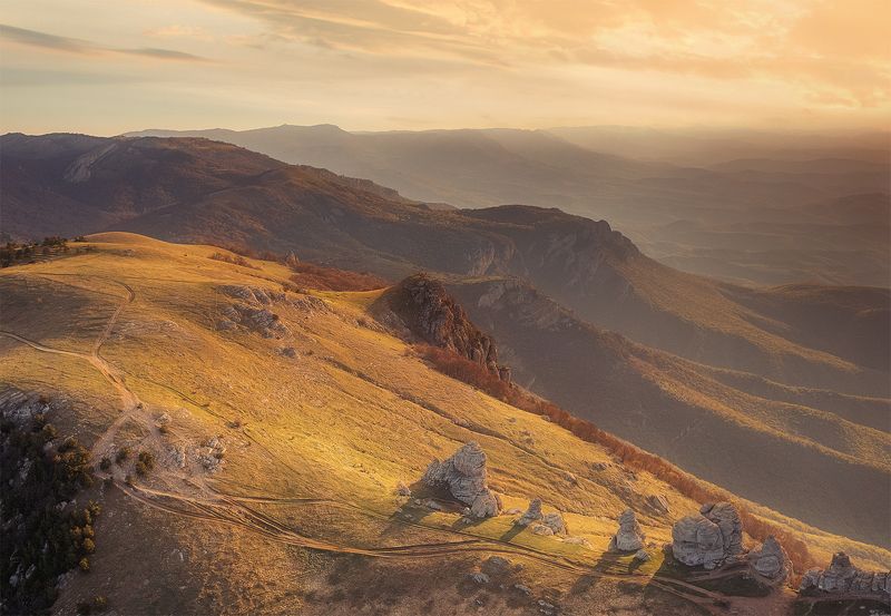 Рассвет на Демерджи.photo preview