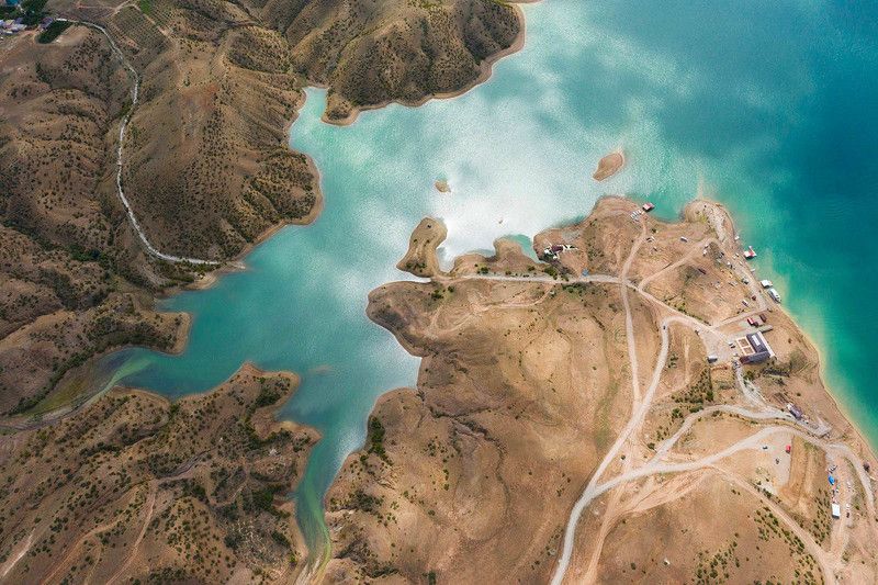 Кавказ, Дагестан, Чиркей, Резван, аэро, дрон, коптер Чиркейское водохранилищеphoto preview