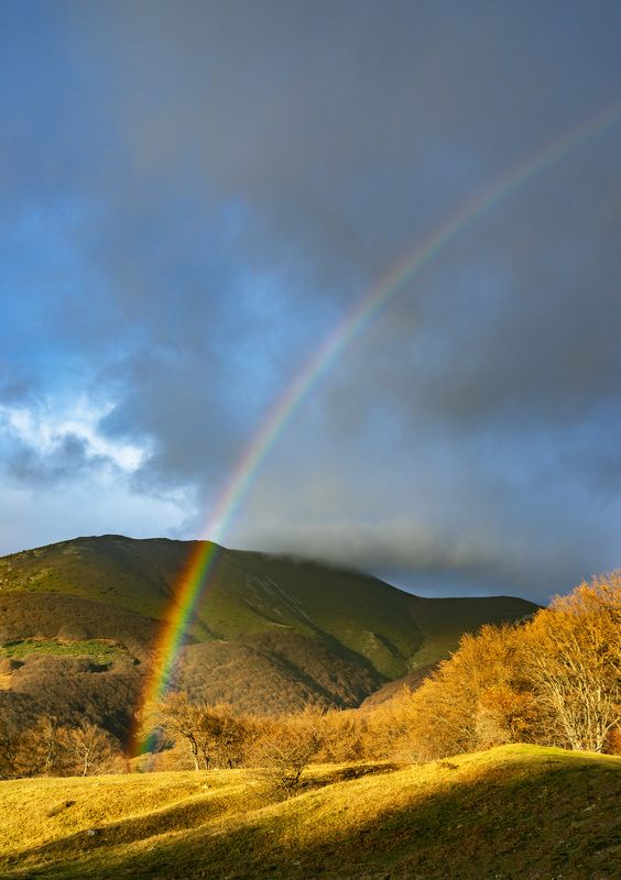 landscape nature vertical hiking rainbow A rainbowphoto preview