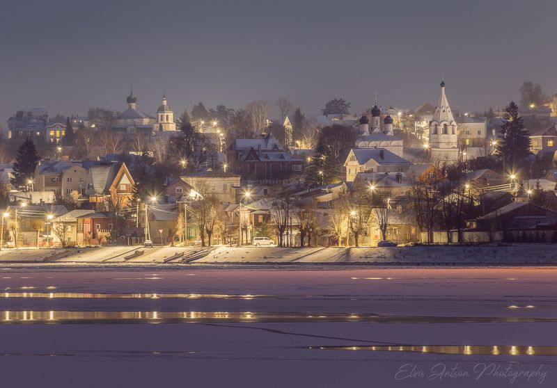 город, архитектура, кострома, пейзаж, россия Вечернее настроениеphoto preview