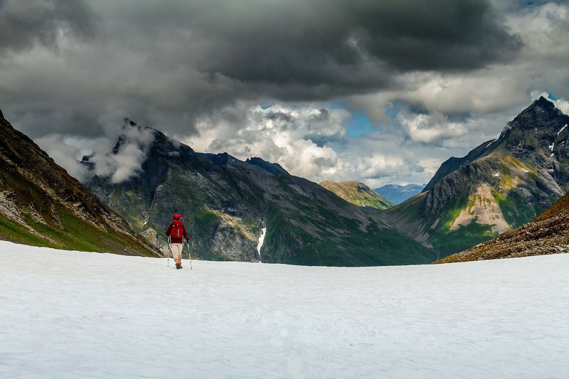 норвегия,сунмёры,горы,снег Июльские снега.photo preview