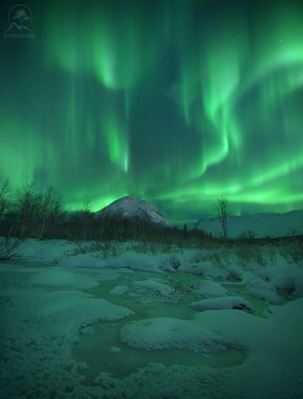 вудъявр, кольский, кировск, хибины Долина северных сияний фото превью