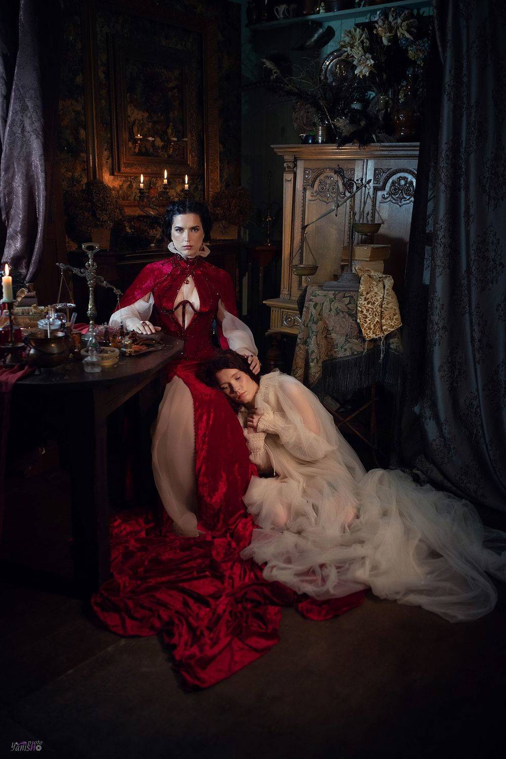 батори, портрет, легенда, девушки, история, Хэллоуин, артфото, Янина Ермакова