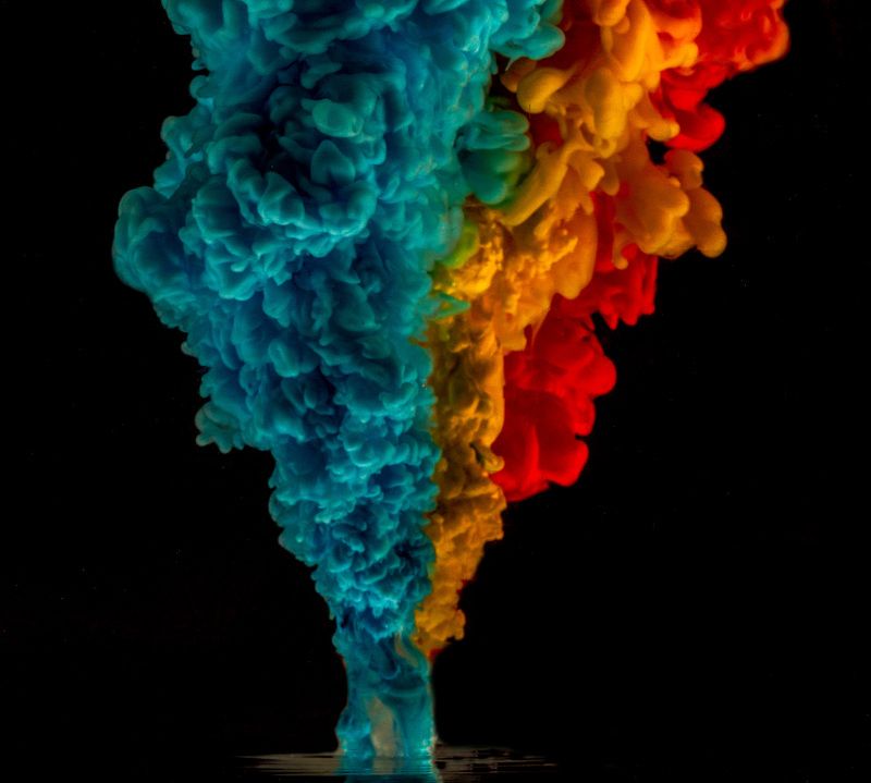 #color_image #color #paint #macro #macrophoto Paints фото превью