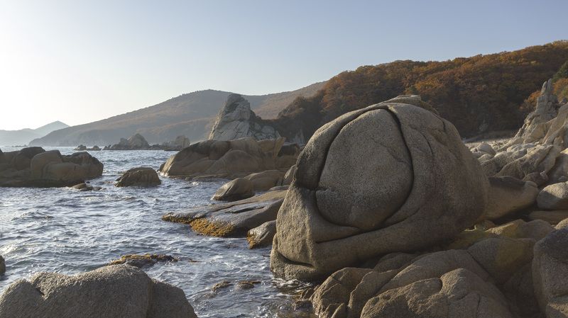 море, берег, осень photo preview