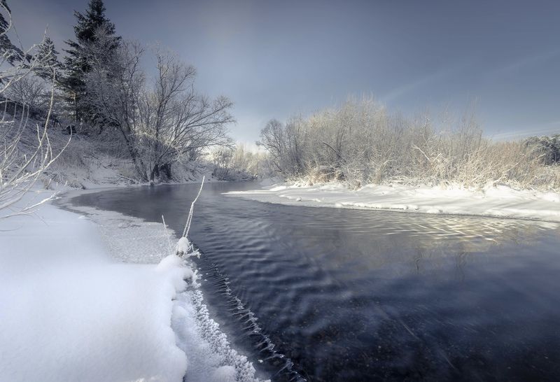 Морозное утро…  Frosty morning…photo preview