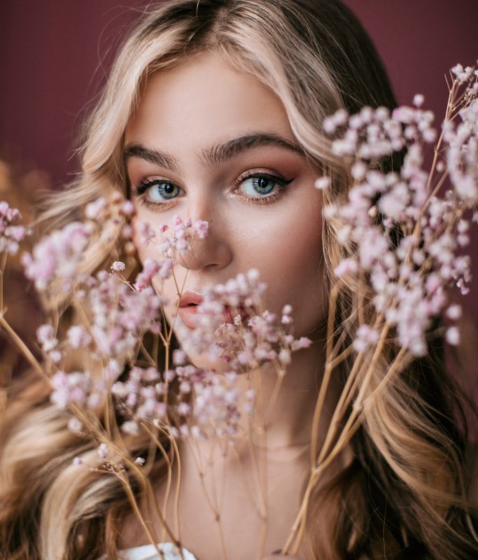 девушка, женский портрет, портрет, глаза, художественный портрет, Марияphoto preview