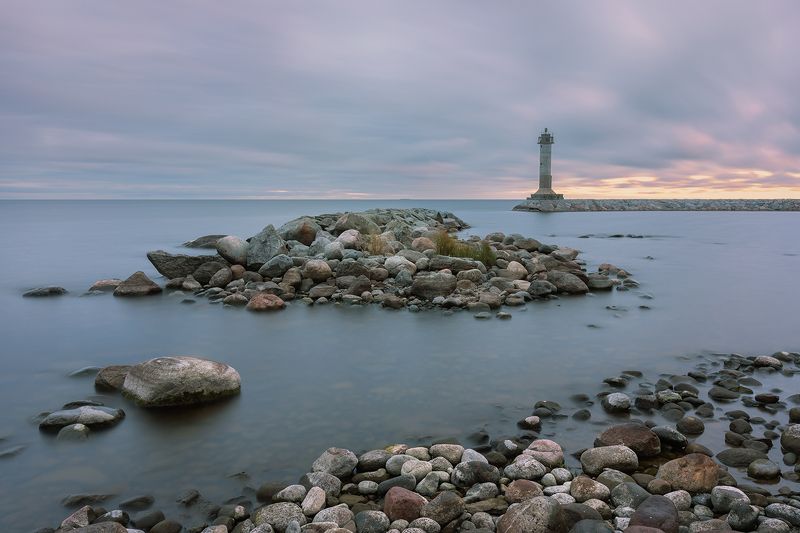 Утро на маяке Вуохенсалоphoto preview