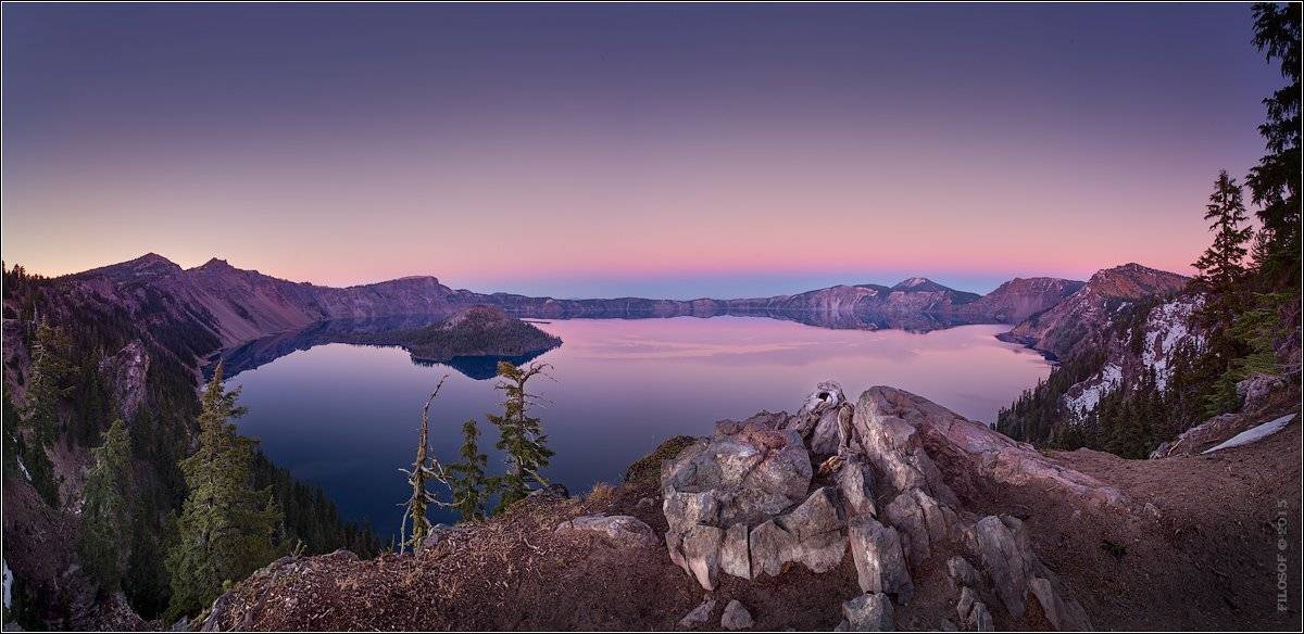 Crater Lake. Автор: Геннадий FILOSOF Шатов , Геннадий FILOSOF Шатов
