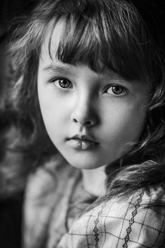 B&w, Black and white, Child, Children, People, Portrait ***photo preview