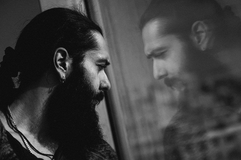 Black & white, Bw, Dance, Emotion, Light, Man, Model, Nikon, Studio, Style Lone dancephoto preview