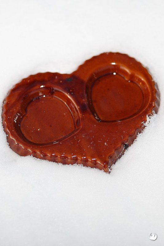 Зима Снег Солнце Валентинка Валентинкаphoto preview