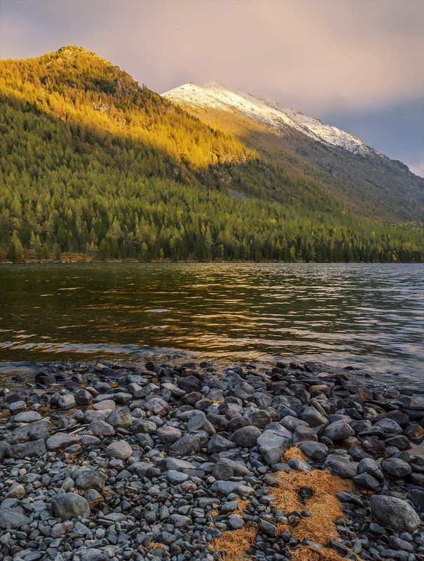 Алтай, Горный алтай, Горы, Закат, Мульта, Мультинские озера, Озеро, Пейзаж, Природа, Путешествие, Сибирь ***photo preview