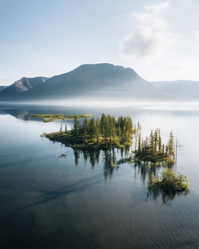 путорана, плато путорана, озеро собачье Безмятежность плато Путоранаphoto preview
