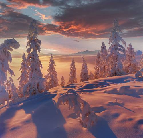 Якутская зима.