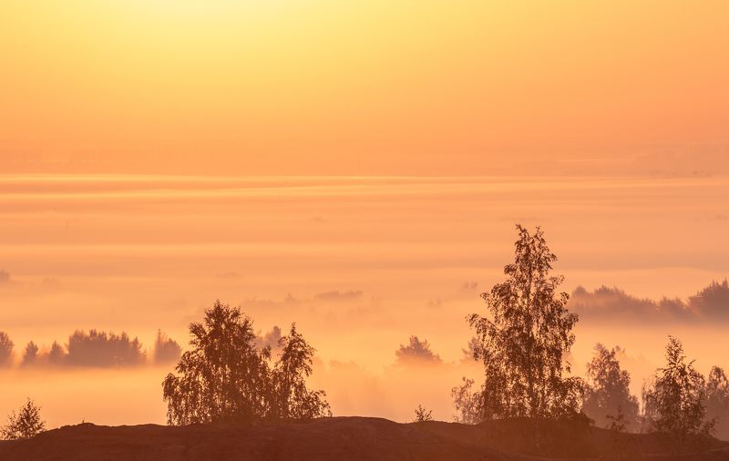 Туманный рассвет...photo preview