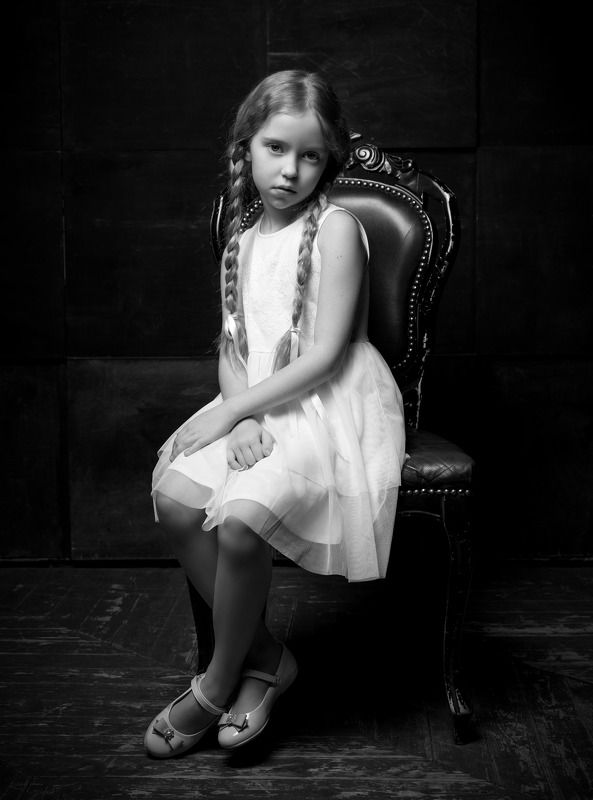 студийный портрет, детский портрет, семейный, концептуальное Серафимаphoto preview