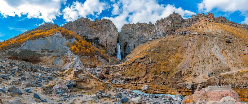 Урочище, Джилы-Су, Кавказ, Северное Приэльбрусье, Водопад Султан, достопримечательность, природа, горы, экскурсия, туризм, пейзаж, ущелье, осень, кисловодск, кабардино-балкария, Урочище Джилы-Су. Кавказ. Северное Приэльбрусье. Водопад Султан. фото превью