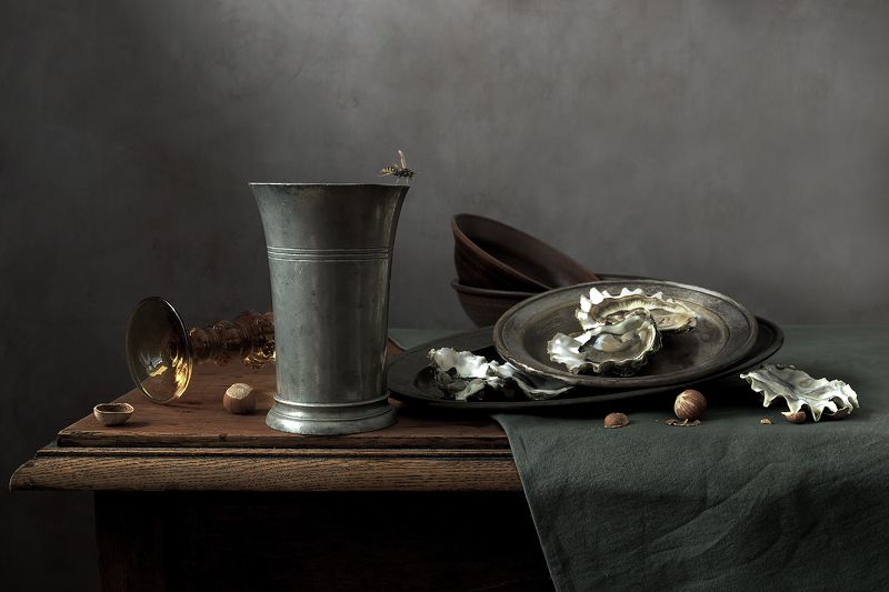 Натюрморт с устрицамиphoto preview