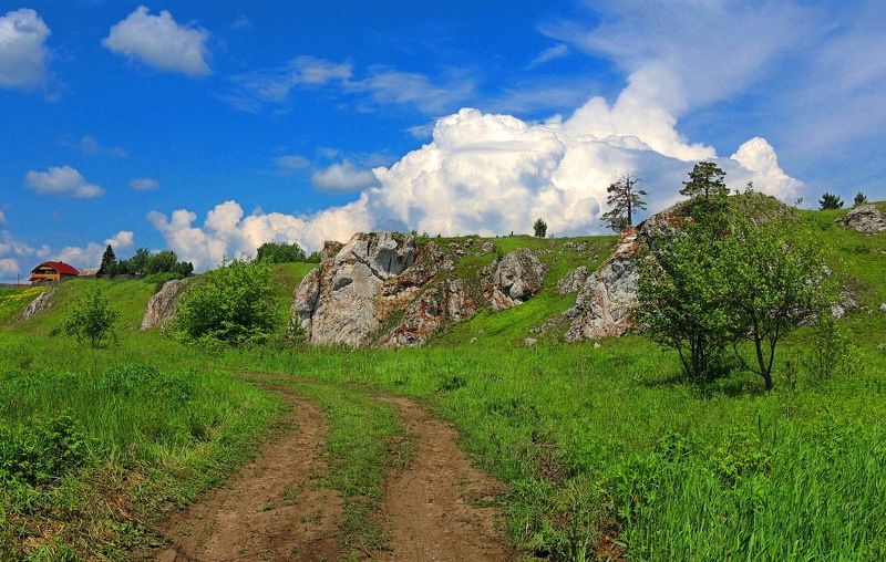 Дорога в облака....photo preview