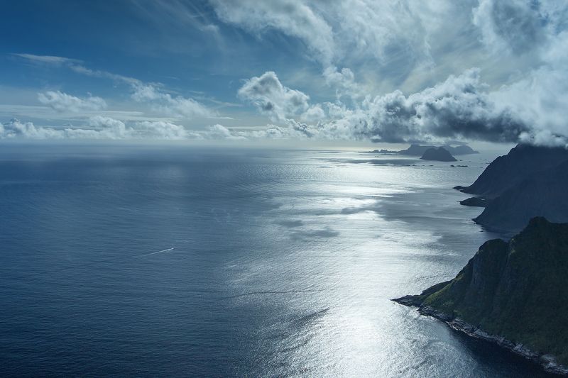 норвегия,лофотены,адстаббен,море,горы Место под солнцем.photo preview