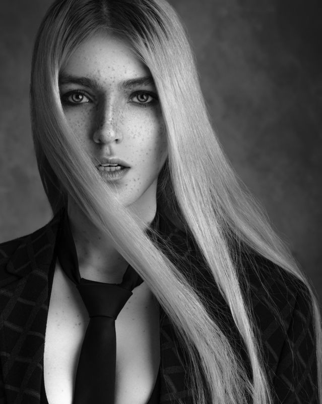 fashion, fashionphotography, woman, studio,  blackandwhite, beautiful, suit Zackphoto preview