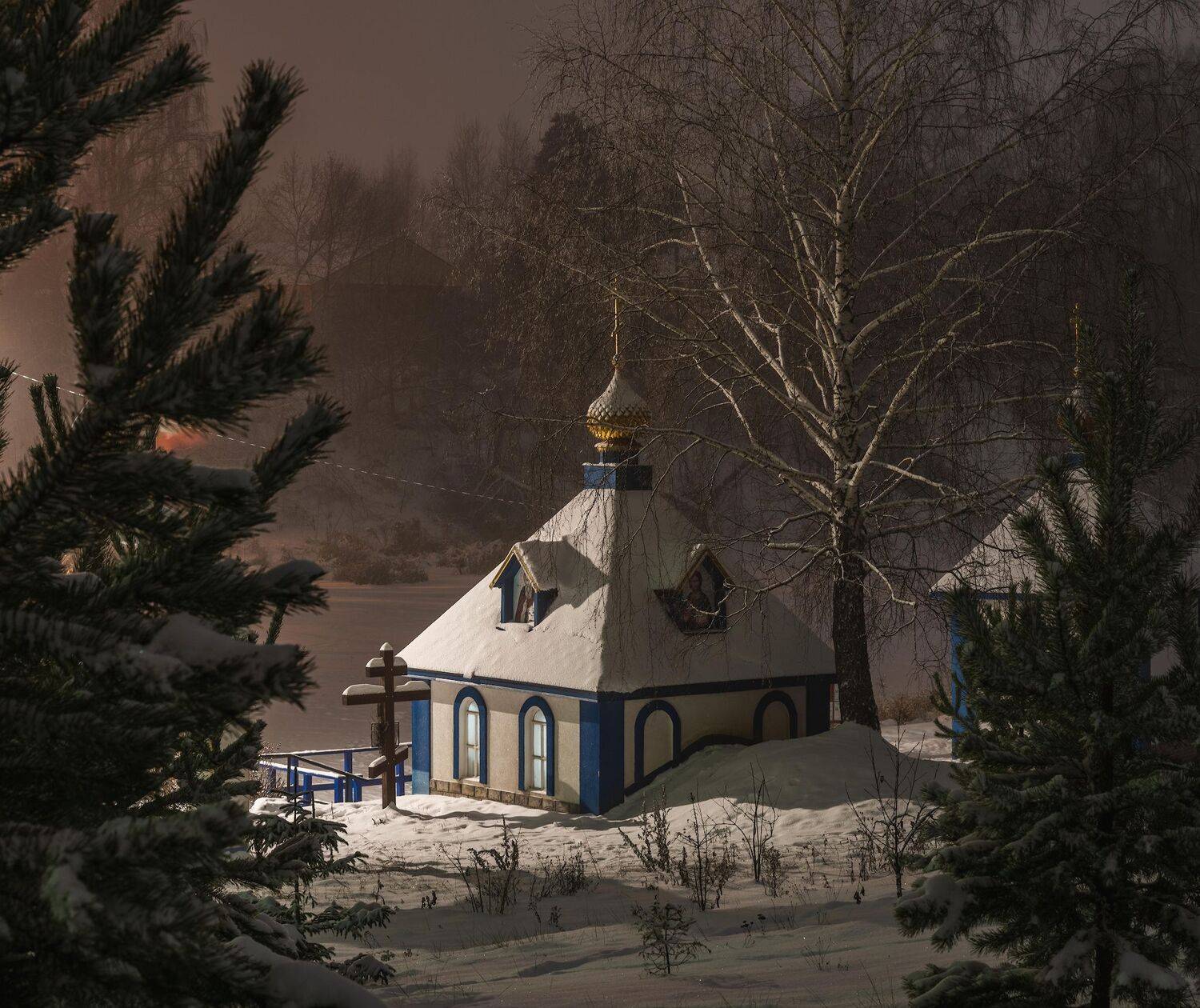 Зимний вечер. Автор: Дэм Константин , Дэм Константин