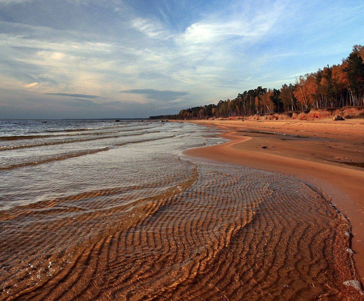 Узоры волн. Автор: olegup , olegup