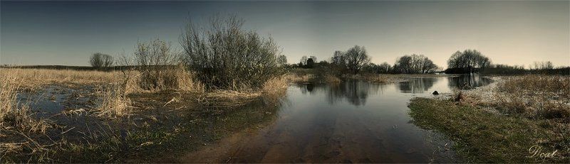 новгород, городище, куда, приводят, мечты, дорога, волхов, разлив, река Куда приводят мечты..photo preview