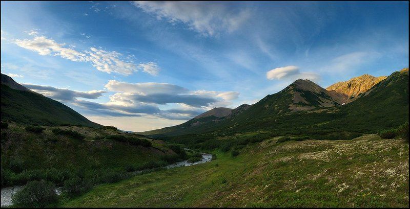 камчатка, горы, утро Про утро в горахphoto preview