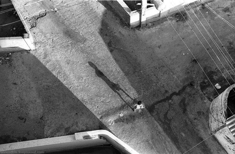 india, shadow, from roof ...чужие тени не нас...photo preview