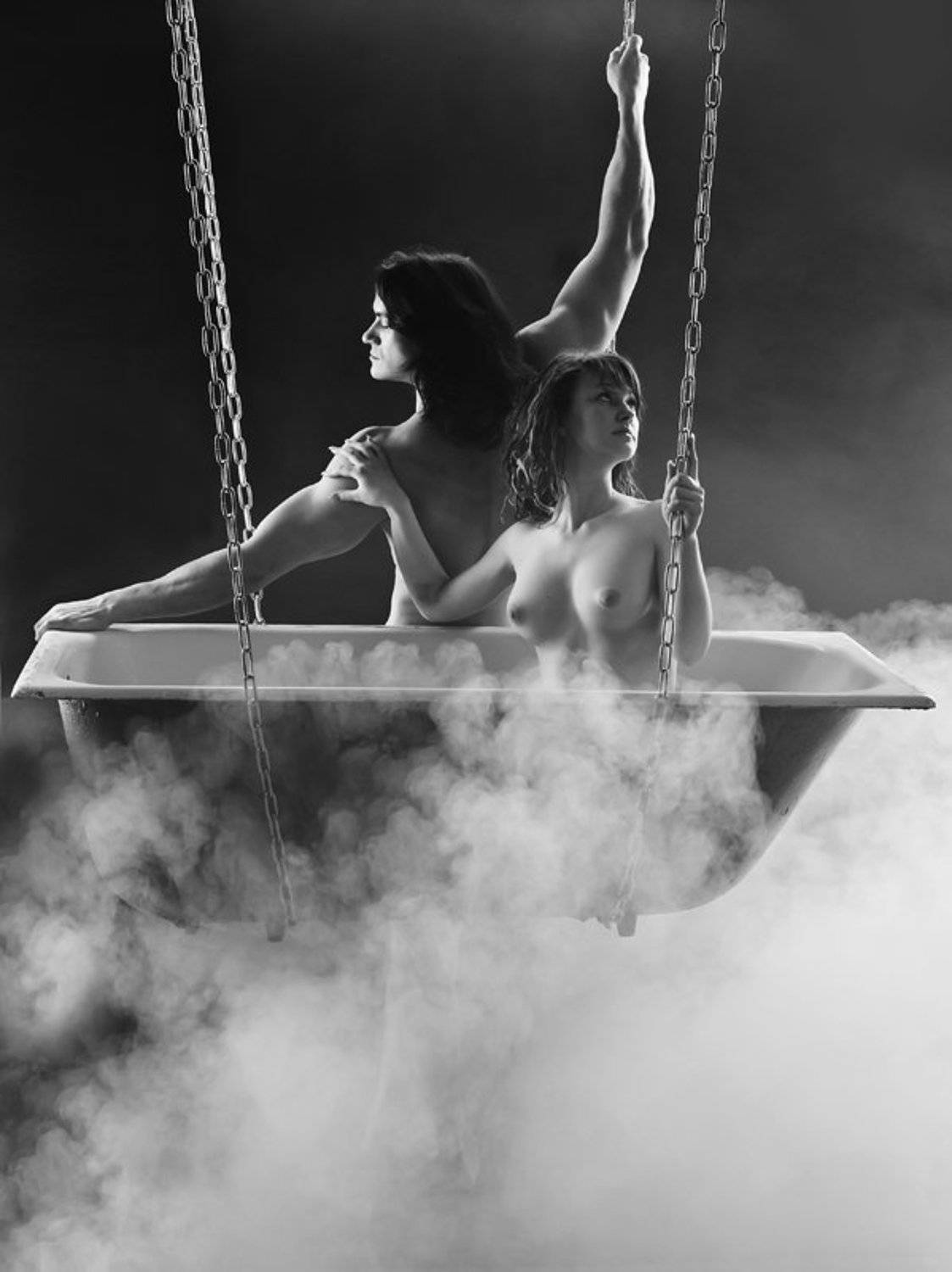 ню, мужчина и женщина, Ксения