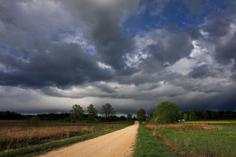 Дорога в грозуphoto preview