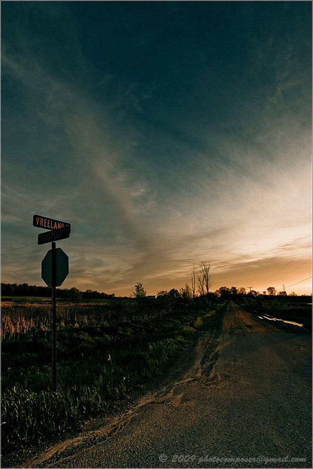 Vreeland. Автор: Pilgrim пейзаж, pilgrim, весна, банальный закат, Pilgrim